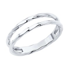 Кольцо из серебра р. 17,5 SOKOLOV 94013884