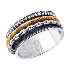 Кольцо из серебра р. 20 SOKOLOV 95010199