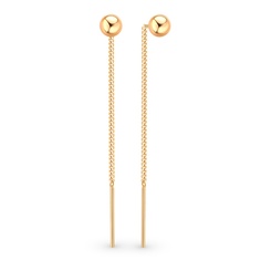 Серьги из серебра 585Gold 702008942