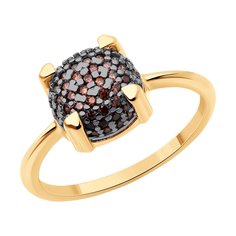Кольцо из серебра р. 18,5 Diamant 93-110-01991-2, фианит