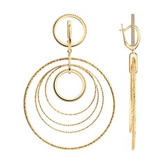 Серьги из серебра Diamant 93-121-02032-2, фианит