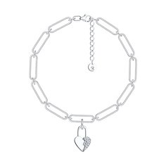 Браслет из серебра р. 20 SOKOLOV 94051162, фианит