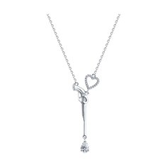 Колье из серебра 50-55 см SOKOLOV 94070944, фианит