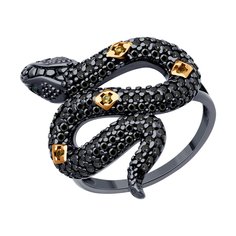 Кольцо из серебра р. 18 SOKOLOV 94014057, фианит