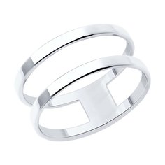 Кольцо из серебра р. 19 SOKOLOV 94014092