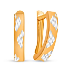 Серьги из красного золота 585Gold 402004698