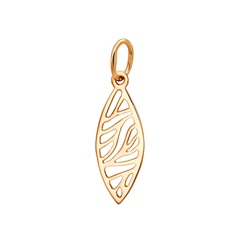 Подвеска из красного золота 585Gold 403001501