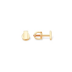 Серьги из красного золота 585Gold 402004695