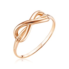 Кольцо из красного золота р. 16,5 585Gold 401005388