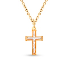 Подвеска из красного золота 585Gold 603005937