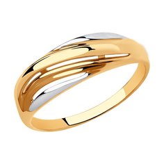 Кольцо из красного золота р. 18,5 Diamant 31-110-00940-1