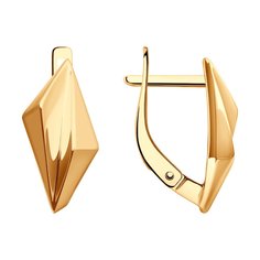 Серьги из красного золота Diamant 51-120-02229-1