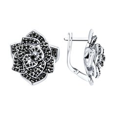 Серьги из серебра Diamant 94-120-02050-1, фианит