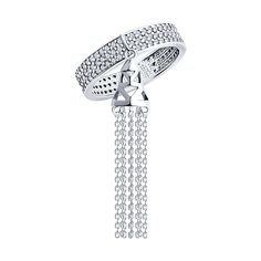 Кольцо из серебра р. 18,5 SOKOLOV 94014066, фианит