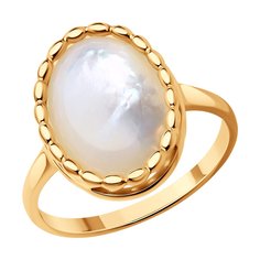 Кольцо из серебра р. 19,5 Diamant 93-310-01601-1, перламутр