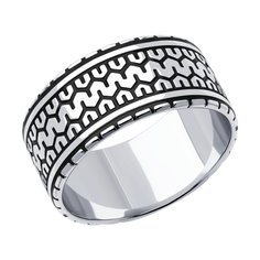 Кольцо из серебра р. 21 Diamant 94-110-01984-1, эмаль