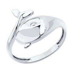 Кольцо из серебра р. 17 SOKOLOV 94014093