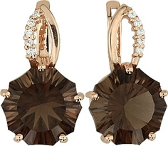 Серьги из красного золота ALORIS Серьги 1049РКц, фианит