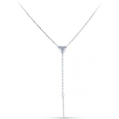 Колье-галстук из серебра 41 см Silver Wings 055d13240a-119