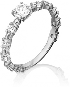 Кольцо из серебра р. 20 PLATINA jewelry 01-5364-00-401-0200-69, фианит