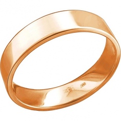 Кольцо из красного золота р. 17 Эстет 01О010466