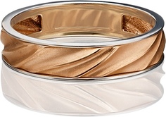 Кольцо из комбинированного золота р. 17,5 PLATINA jewelry 01-5448-00-000-1111-39