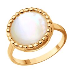 Кольцо из серебра р. 19,5 Diamant 93-310-01603-1, перламутр