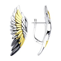 Серьги из серебра Diamant 94-120-02022-1