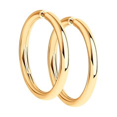 Серьги из серебра SOKOLOV 93140064
