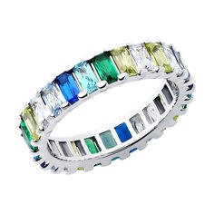 Кольцо из серебра р. 20 SOKOLOV 94014106, фианит