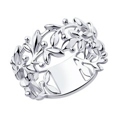Кольцо из серебра р. 16,5 Diamant 94-110-00416-1