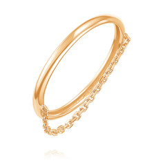 Кольцо из красного золота р. 17 ADAMAS 14040817/01-А50Д-01 АДАМАС