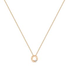 Колье из красного золота 45 см MIUZ Diamonds N01-34042, бриллиант