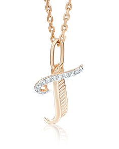 Подвеска из золота с фианитом PLATINA jewelry 03-2448-Г-401-1110-03