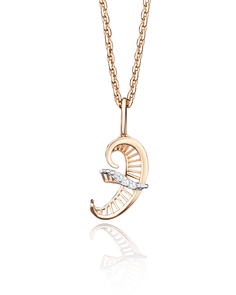 Подвеска из золота с фианитом PLATINA jewelry 03-2448-Э-401-1110-03