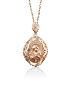 Кулон из красного золота PLATINA jewelry 03-2676-00-000-1110-64