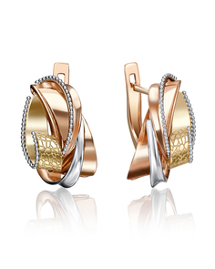 Серьги из золота PLATINA jewelry 02-4073-00
