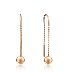 Серьги из золота PLATINA jewelry 02-4151-00