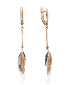 Серьги из золота PLATINA jewelry 02-4347-00