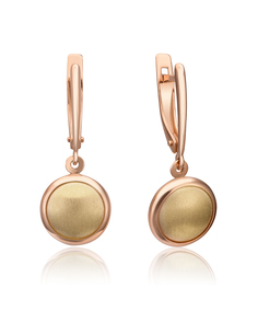Серьги из золота PLATINA jewelry 02-4366-00