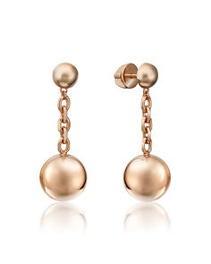 Серьги из золота PLATINA jewelry 02-4445-00