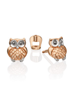 Серьги из золота PLATINA jewelry 02-4469-00