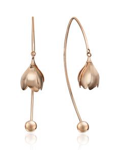 Серьги из золота PLATINA jewelry 02-4477-00