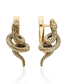 Серьги из золота PLATINA jewelry 02-4536-00