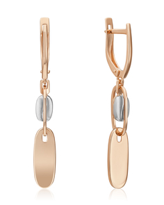 Серьги из золота PLATINA jewelry 02-4919-00