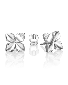 Серьги из золота PLATINA jewelry 02-4983-00, бриллиант