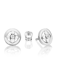 Серьги из золота PLATINA jewelry 02-5007-00, бриллиант