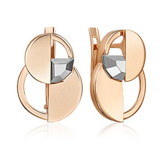 Серьги из золота PLATINA jewelry 02-5053-00