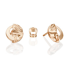Серьги из золота PLATINA jewelry 02-5093-00