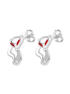 Серьги из серебра с фианитом Rich Line 1003571227970